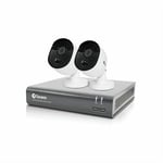 Swann DVR-4580 4 Channel HD 1080P - 2 Camera True Detect CCTV Kit SWDVK-445802V