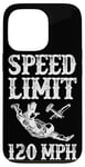 iPhone 13 Pro Skydiving Speed Limit 120 Mph Vintage Case