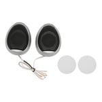 2 pi&egrave;ces tweeters de voiture 98dB 1000W d&ocirc;me int&eacute;rieur st&eacute;r&eacute;o haut-parleur Audio pour syst&egrave;me sonore argent