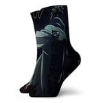 AEMAPE Anime N-AR-Uto Minato Namikaze Chaussettes mi-Mollet en Polyester pour Hommes