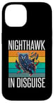 Coque pour iPhone 14 Nighthawk en déguisement chouette