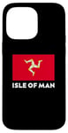 Coque pour iPhone 14 Pro Max Isle Of Man Flag