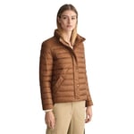 GANT Women's Light Down Jacket, Burnt Ochre, S