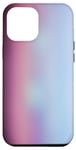 Coque pour iPhone 14 Plus Dégradé de couleur rose et bleu clair pastel