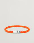 LE GRAMME X Orlebar Brown Nato Bracelet Orange/Sterling Silver