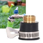 Faucet Tap Connector Adapter Universal Garden Kitchen Water Hose Pipe Quick CAD