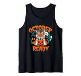 October Ready Tigers Halloween For October Ready Tiger Tank Top