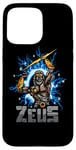 iPhone 15 Pro Max Zeus Ancient Greek Mythology God of Lighting and Thunder Case