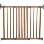 BabyDan Silkeborg, 69-106.5 cm, Extendable and Flexible Stair Gate/Baby Gate/Safety Gate, Wood, Made in Denmark - (Pet Gate/Dog gate)