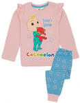 Cocomelon Jj Girls 4-5 Years Long Sleeve Long Leg Pyjama Set