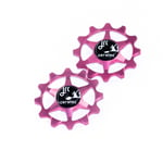 JRC JRC Narrow-Wide Ceramic Jockey Wheels | Keramiska rulltrissor Sram Rosa