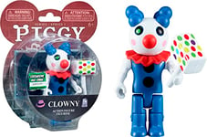 Piggy- lansay Figurine Articulée 10 cm-Clowny-Personnages de Jeux Vidéos, 70171