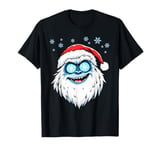 Funny Xmas Abominable Snowman Bigfoot Retro Christmas Boy T-Shirt