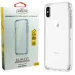 GRIFFIN IPHONE XS / X SURVIVOR CLEAR '4FT DROP' MILITARY STANDARD CASE COVER