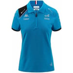 T-shirt Kappa  Polo Acrew BWT Alpine F1 Team 2023  Bleu