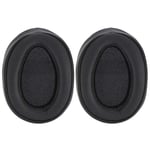 zhuolong 1 Pair Headset Earpad Portable Protein Earphone Headset Replacement Earpads Accessory for Sony MDR-100ABN(black)