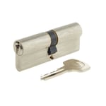 YALE Cylindre de Serrure - Pour Porte Exterieure-Entree - 5 Goupilles - 3 Cles - 40 x 40 mm