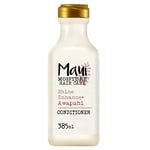 Maui Moisture Shine Enhance Awapuhi Awapuhi Conditionneur 385 ml pour cheveux végétaliens et hydratants avec huile de noix de coco, Awapuhi et fleur de tiare Après-shampoing doux parfumé pour tous les types de cheveux