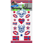 Norge 18 st tatueringar norska viking älg norway White