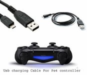 MICRO USB CHARGER CABLE FOR PS4 DUALSHOCK 4 WIRELESS CONTROLLER PLAY & CHARGE