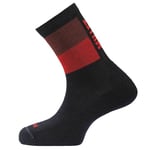 Millet Homme Seneca Mid Socks Chaussettes Randonnée, Rouge (nouveau Logo), 37 EU