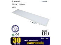 Nvox takpanel led taklampa 120x30 48w tunn ljusplatta 6000k kall