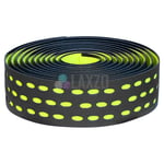 Velox Bar Tape Bi-Colour 3.5 Dual Density 2.10m x 30mm x 3.0mm-Black/Acid Green