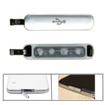 CACHE POUSSIERE PRISE USB POUR SAMSUNG G900 GALAXY S5 ARGENT