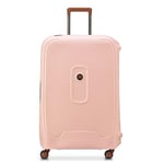 DELSEY PARIS - MONCEY - Valise Grande Taille Rigide - 76x52x30 cm - 97 Litres - L - Rose