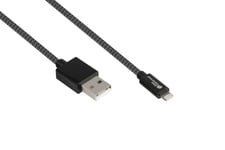 Good Connections Usb 2.0 Laddnings- Och Datakabel För Iphone/Ipad/Ipod Usb-A-Kontakt Till Lightning - Den Högkvalitativa, Officiellt Apple-Certifierade Lightning-Kabeln Från Good Connections® Är Kompatibel Med Alla Lightning-Kompatibla Iphones, Ipad