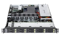 Asrock 1U10E-ROME/2T server Socket SP3 Rack (1U) Svart