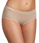 Sloggi Women's Basic+ Midi Brief Beige, 14