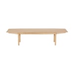 Asplund Lucca lounge bord 50x160 cm White stained oak