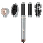 5 EN 1 Styler MaxAIR, PARWIN PRO BEAUTY Set de Brosse Soufflante, Sèche-Cheveux, Boucleur a Cheveux, Brosse Brushing Chauffante, Soin Ionique, Moteur à Haute Vitesse (Gris)