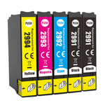 5 29XL Ink Cartridge For Use in Epson XP-235 XP-245 XP-335 XP-342 XP-255 XP-442