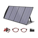 Panneau Solaire Pliable de 200W,Chargeur Solaire Portable,Avec Sortie MC-4,Kit de chargement solaire,pour Générateur Solaire