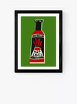 EAST END PRINTS Fox & Velvet 'Hot Sauce' Framed Print