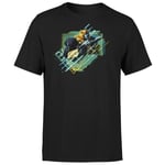 T-shirt Transformers Bumble Bee Glitch - Noir - Unisexe - XS