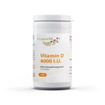 Vitamin D 4000 I.U 100 Vegetarian Capsules Vita World Made in Germany