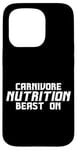 iPhone 15 Pro Carnivore Nutrition Beast On Protein Diet Strength Case