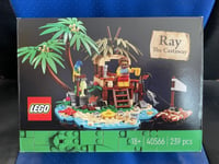 BRAND NEW LIMITED EDITION LEGO PROMO ONLY RAY THE CASTAWAY SET 40566 SEALED