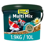 Tetra Multi Mix Pond Fish Food Variety 1.9kg - biologically balanced for mixed fish stock