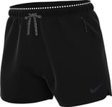 NIKE FB6870-010 M NK DF RUNDVN STRIDE 4IN SHRT Shorts Men's BLACK/REFLECTIVE SILV Size XL