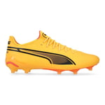 PUMA King Ultimate Fg/ag Forever Faster - Sun Stream/svart/rosa Dam, storlek 41