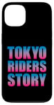 Coque pour iPhone 13 Tokyo Riders Monogatari Japon Moto Biker Couleur originale