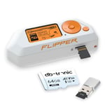 Flipper Zero Set | Flipper Zero | 64GB microSD Card | SD Card Reader Adapter