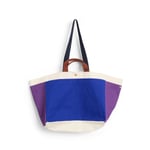 HAY Weekend Bag Organic väska M Electric blue multi