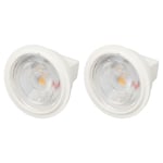 2 kpl MR11 LED-lamput AC12V 3W 300LM Korkean kirkkauden kohdevalolamppu vaatekauppoihin Maisema lämmin valo 2700K-3000K