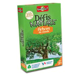 BIOVIVA Arbres du Monde Défis Nature Pariez sur les points forts gagner la bataille-Jeu de Cartes-2 à 6 Joueurs-7 ans-Fabriqué en France, 200578, Bioviva-200578-Défis