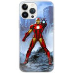 ERT GROUP mobile phone case for Samsung A71 original and officially Licensed Marvel pattern Iron Man 006 optimally adapted to the shape of the mobile phone, case made of TPU